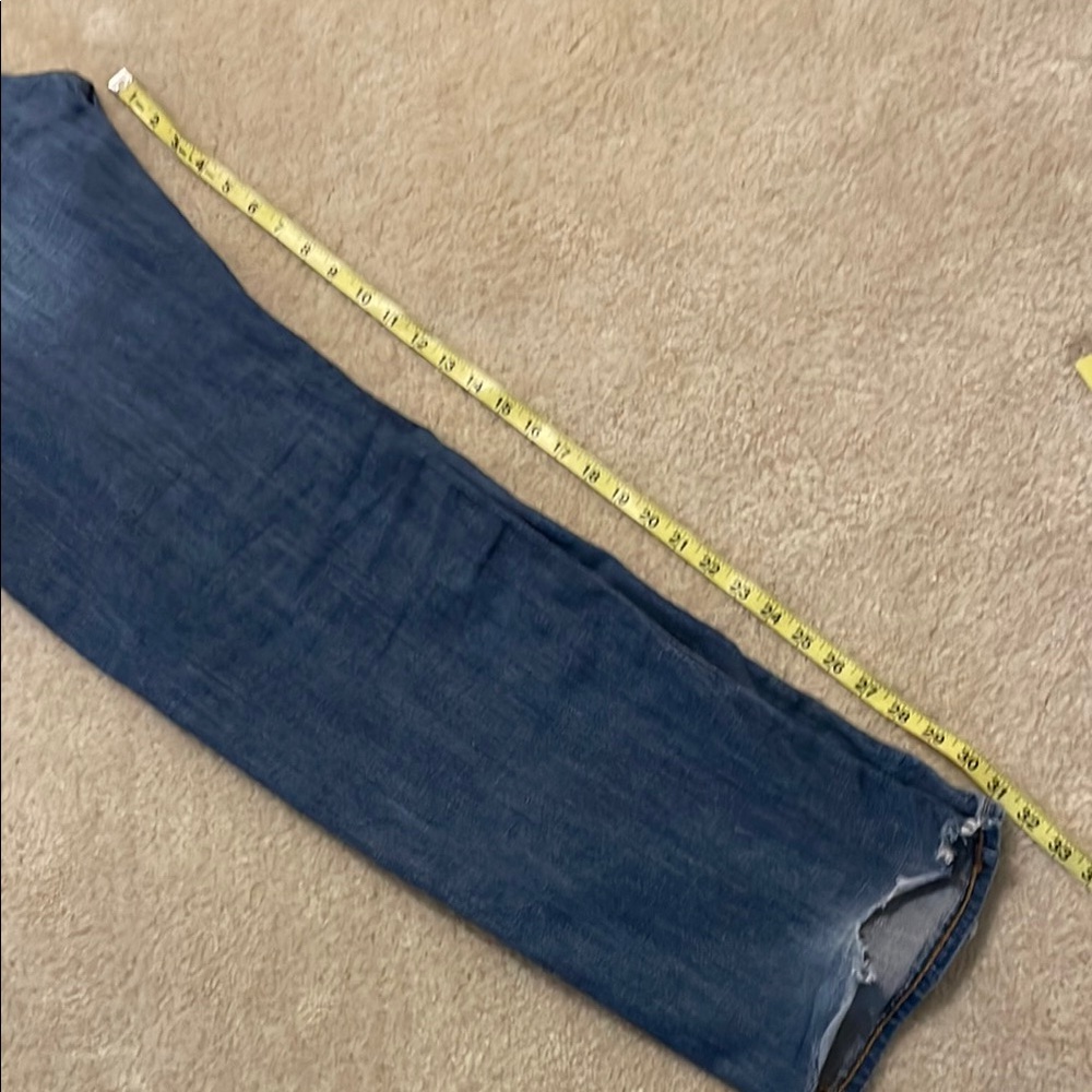 Distressed 7FAM jeans - Picture 6 of 6